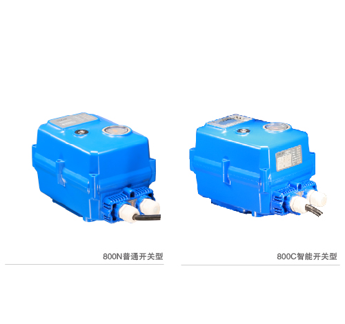 KLD800 双由令塑胶电动球阀小图